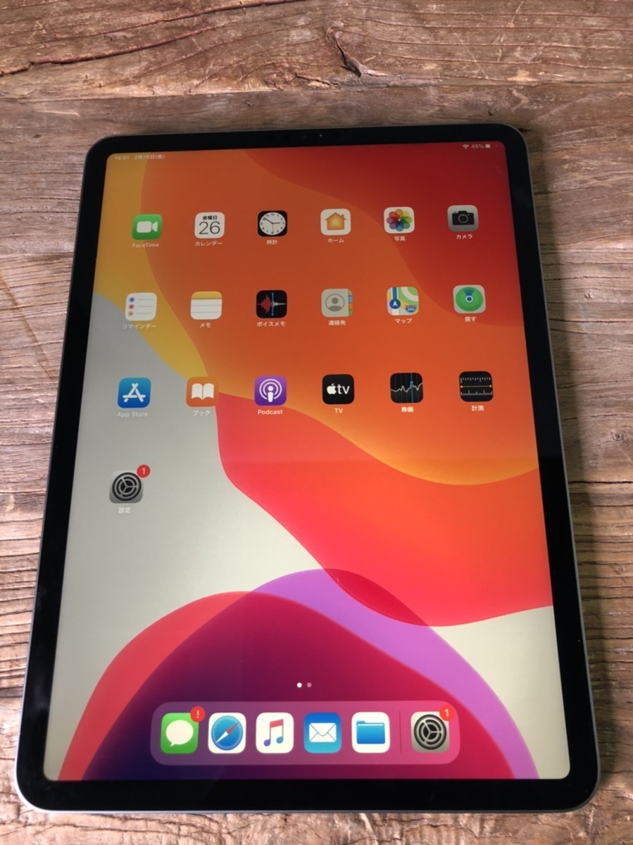 Apple/アップル iPad Pro 11インチ(第1世代) WiFiモデル 64GB スペース