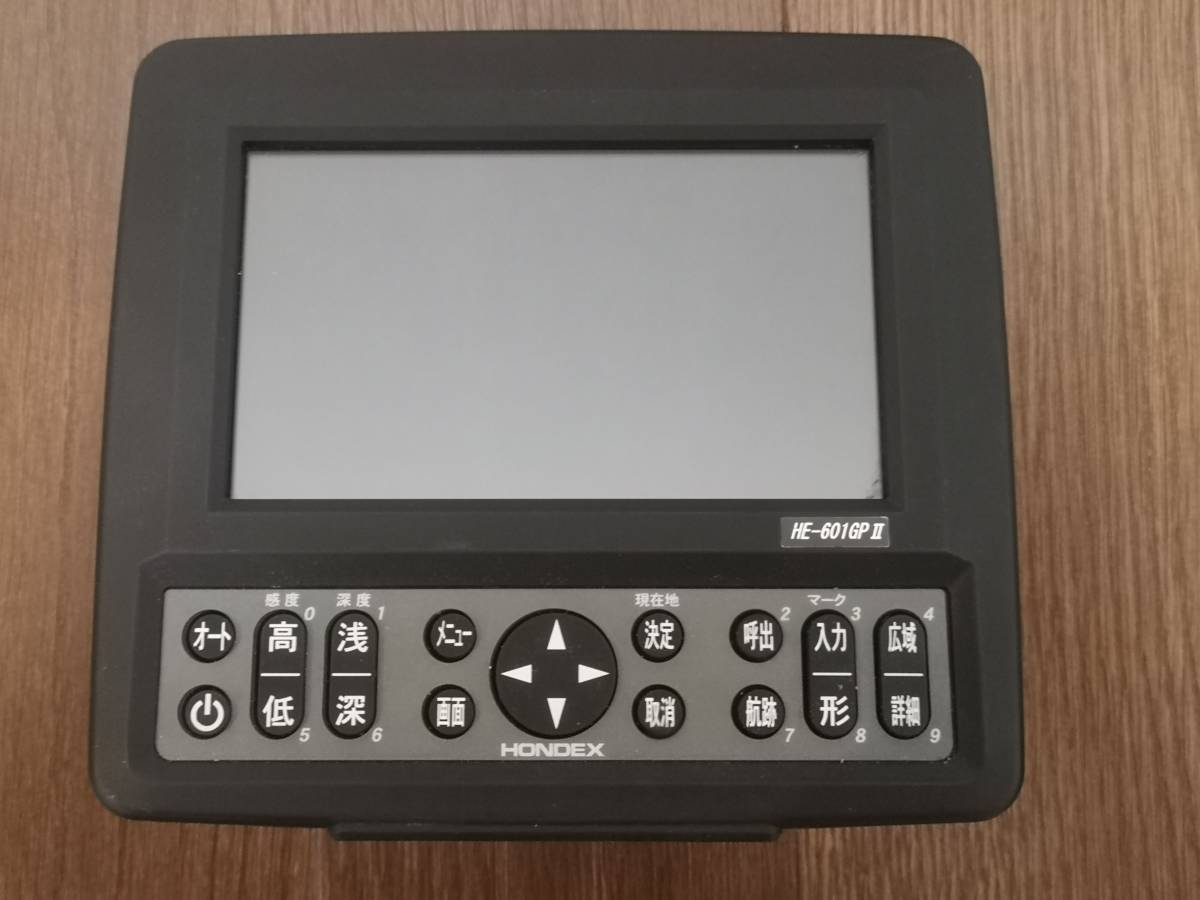 得価大人気 ヤフオク! - HONDEX ホンデックス 5型 GPS 魚探 HE-601GPⅡ