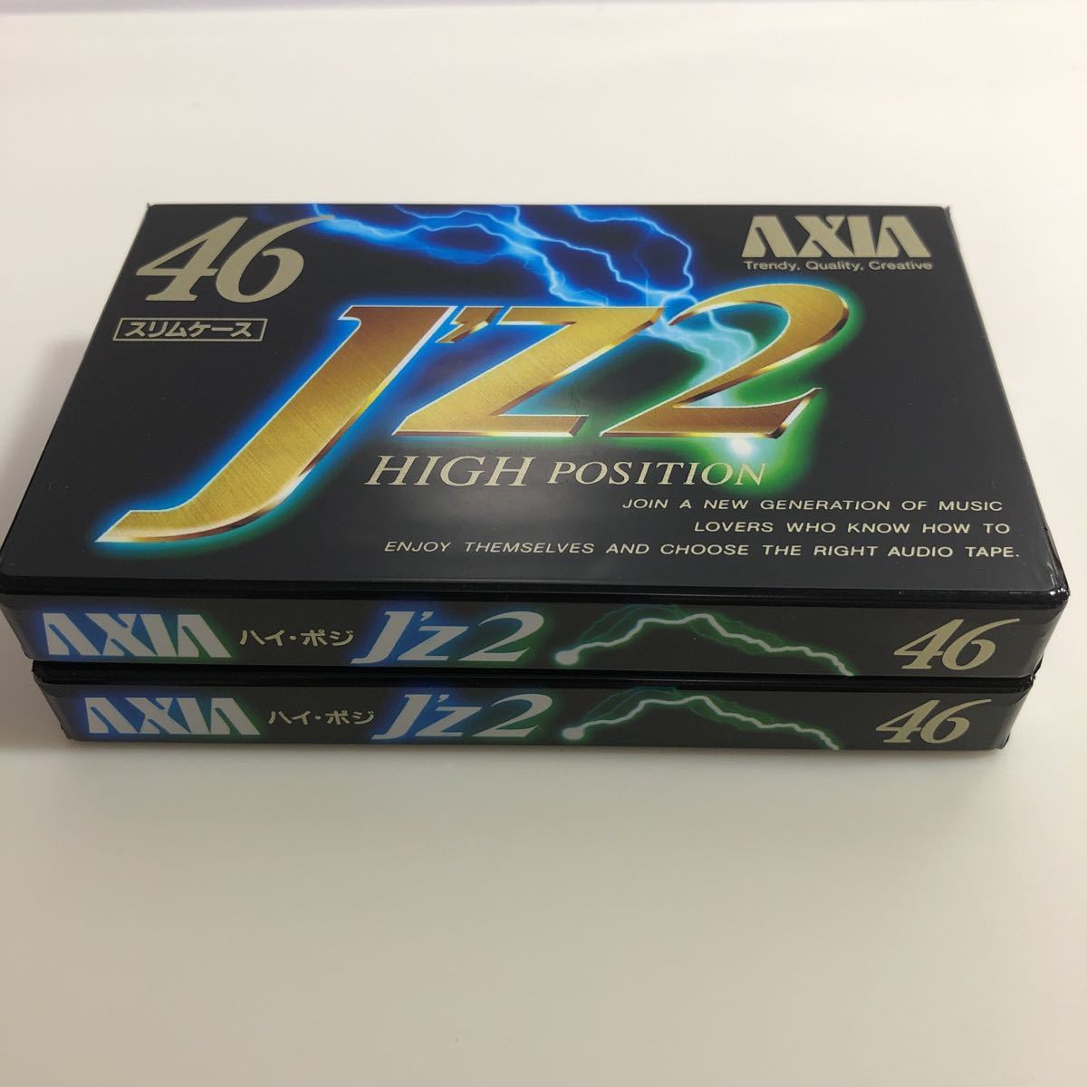 カセットテープ ハイポジション AXIA J'Z2 46分2本|Yahoo カセットテープ ハイポジション AXIA J'Z2 46分2本|Yahoo