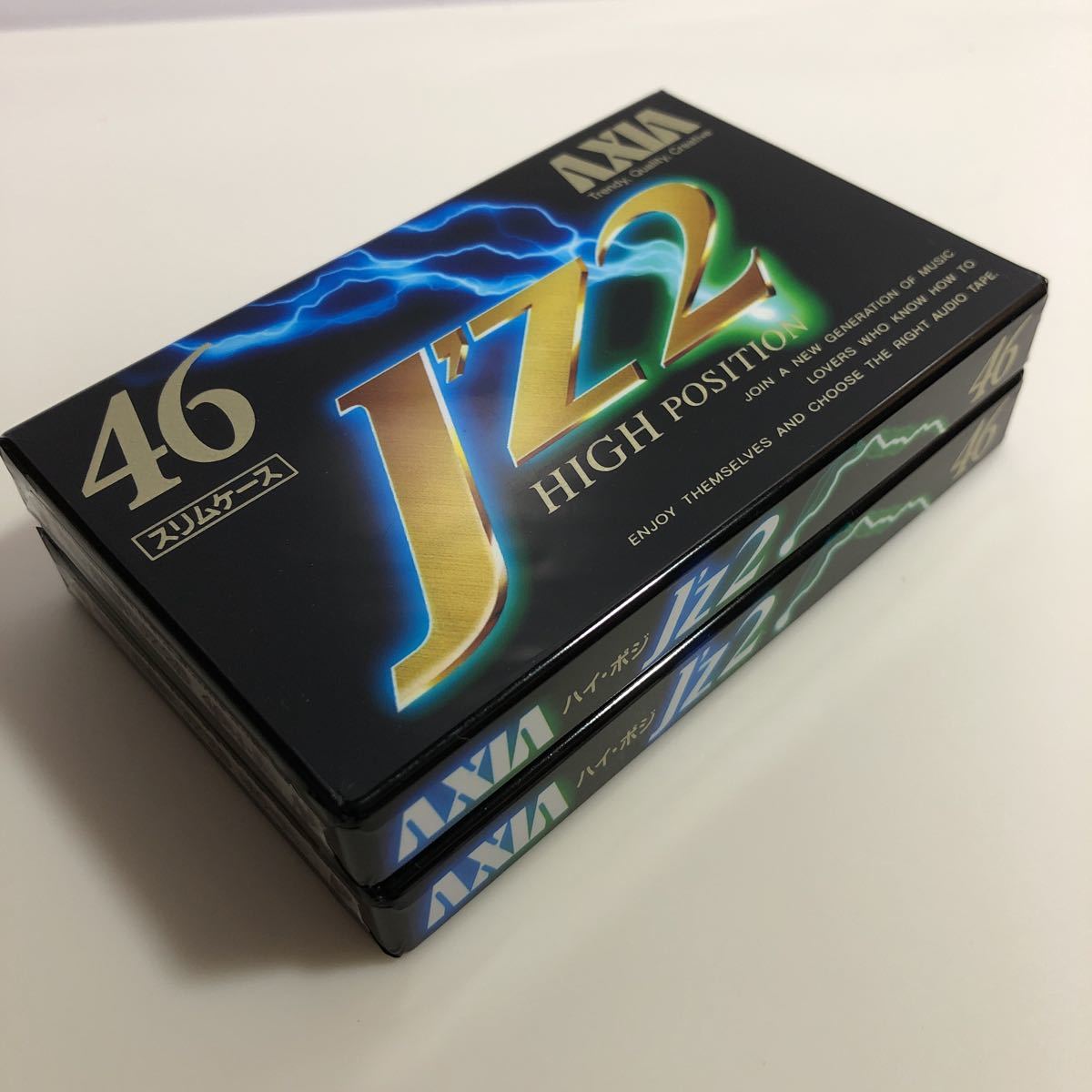 カセットテープ ハイポジション AXIA J'Z2 46分2本|Yahoo カセットテープ ハイポジション AXIA J'Z2 46分2本|Yahoo