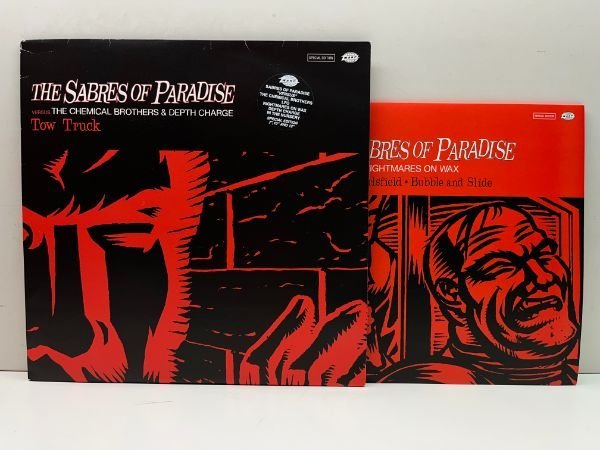 【3枚組 Special Edition】SABRES OF PARADISE Versus ('95 Warp) ANDREW WEATHERALL, NIGHTMARES ON WAX, CHEMICAL BROTHERS_画像1