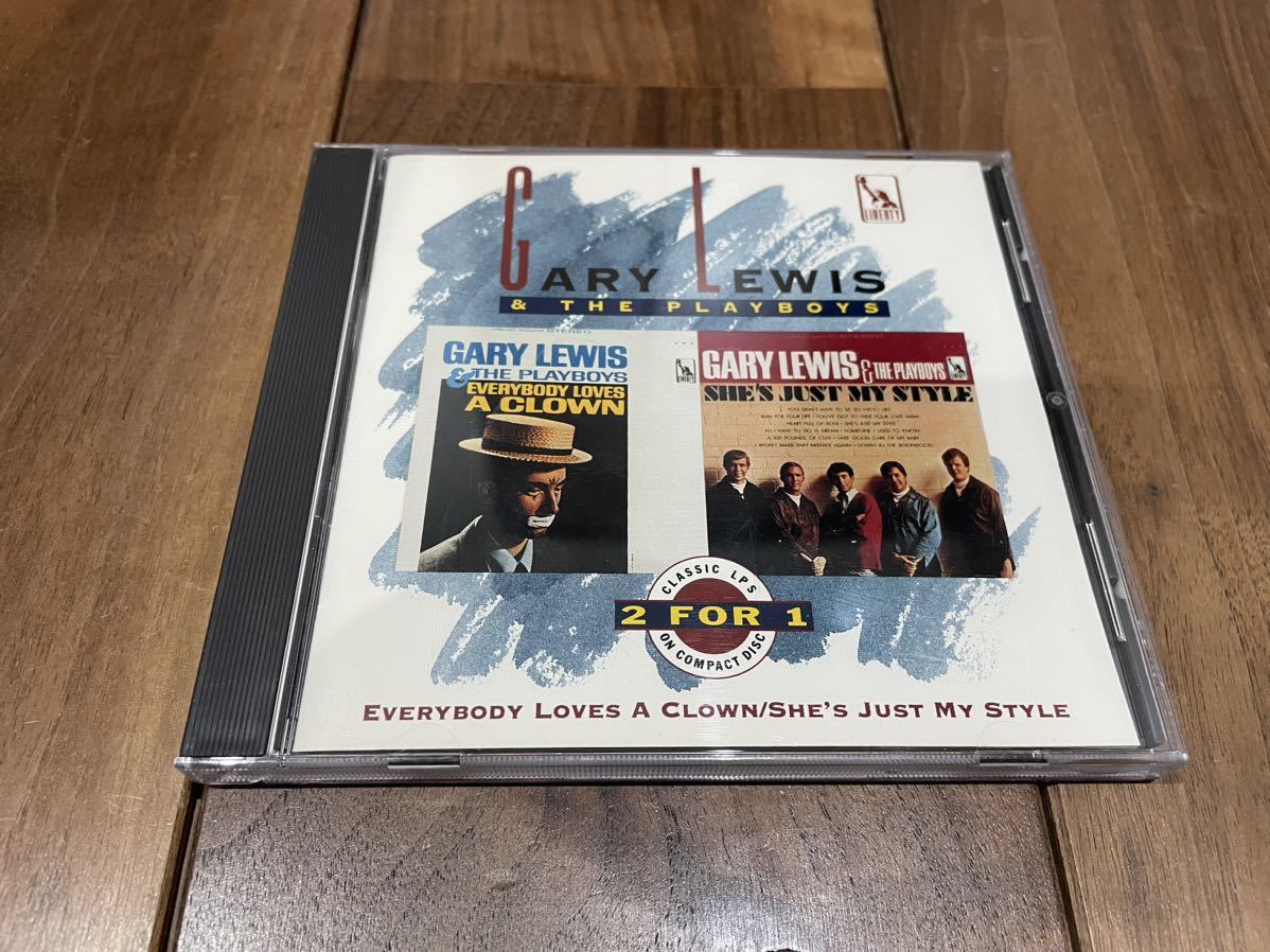 Gary Lewis & The Playboys Everybody Loves A Clown / She's Just My Style 2FOR1 CD ゲイリー・ルイス&ザ・プレイボーイズ ポップス_画像1