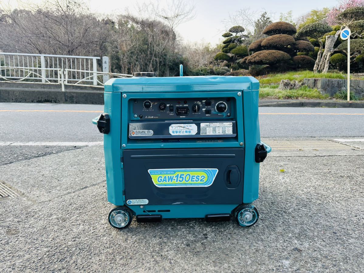 Denyo デンヨー ウェルダー インバーター発電機/防音型エンジン溶接機