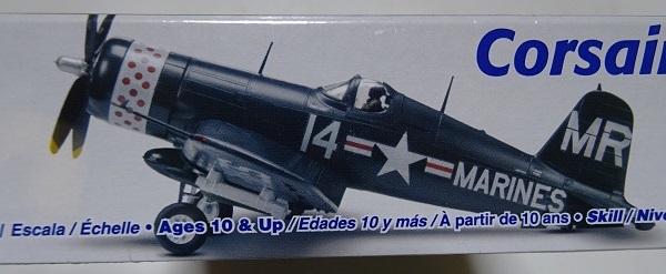 アメリカ レベル 1/48 WWⅡ アメリカ 海軍 海兵隊 コルセア 戦闘機 太平洋戦線 Corsair Ｆ4Ｕ-4 MARINES pacific USA Revell 85-5248　_画像2