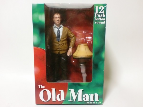 ネカ 30㎝ クリスマス ストーリー オールドマン トーキング 12in A Christmas Story Talking Old Man Doll Action Figure Vintage Toy NECA