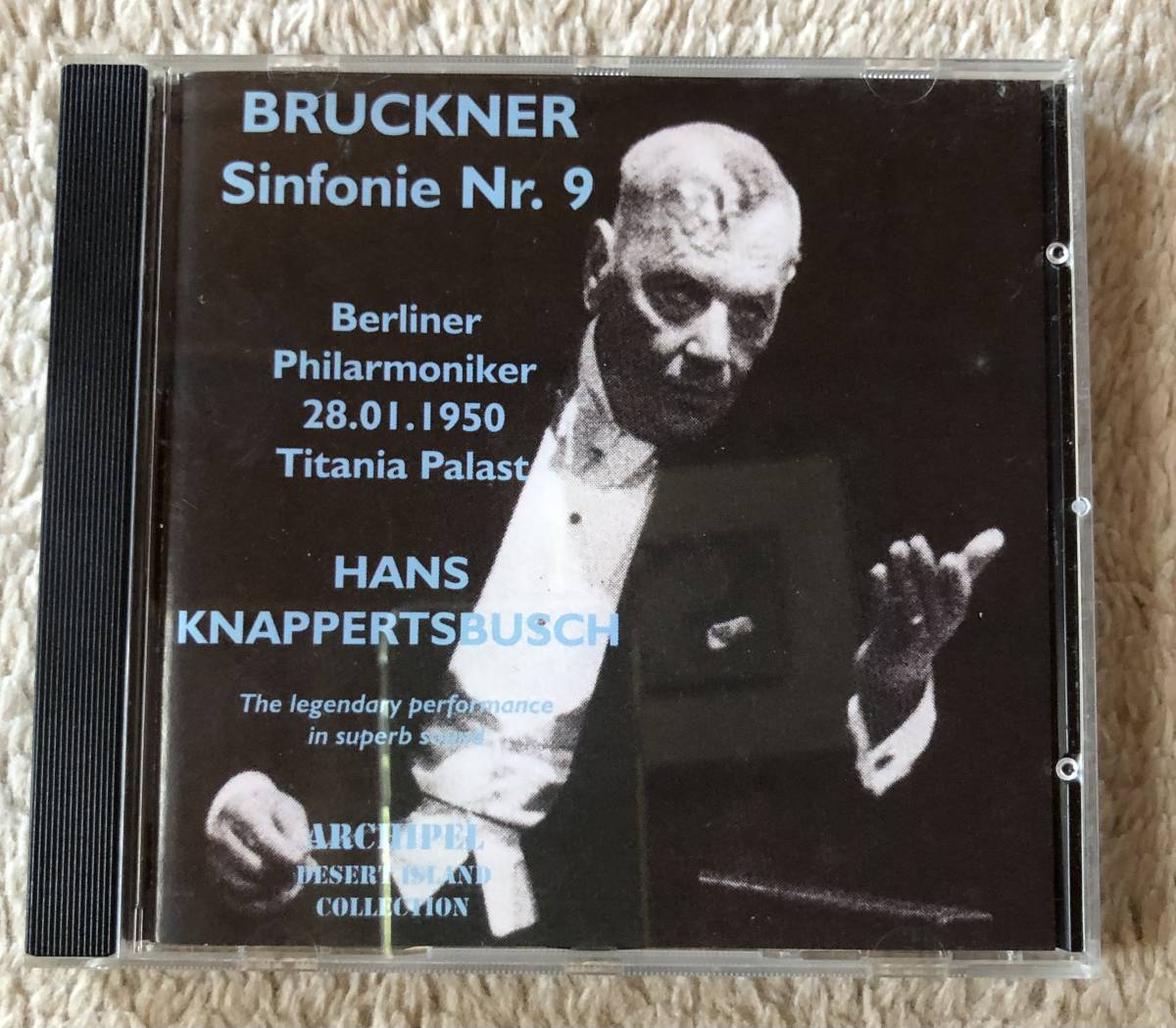 CD-Mar / 独ARCHIPEL / Hans Knappertsbusch conducts Berliner Philharmoniker / BRUCKNER_Sinfonie Nr.９（Live）　_画像1