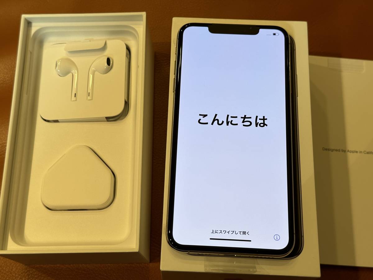 交換後未使用 iPhone XS MAX 256GB 香港版 A2104 物理デュアルSIM