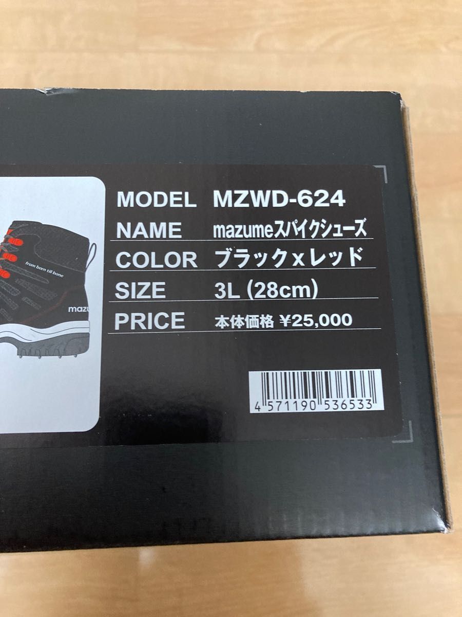 マズメ スパイクシューズ 3L (28センチ) 新品未使用 釣り 磯靴 MZWD