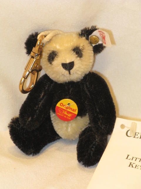 shu type /Steiff*2004 год USA ограничение *[Little Foo Panda * кольцо для ключей ]*