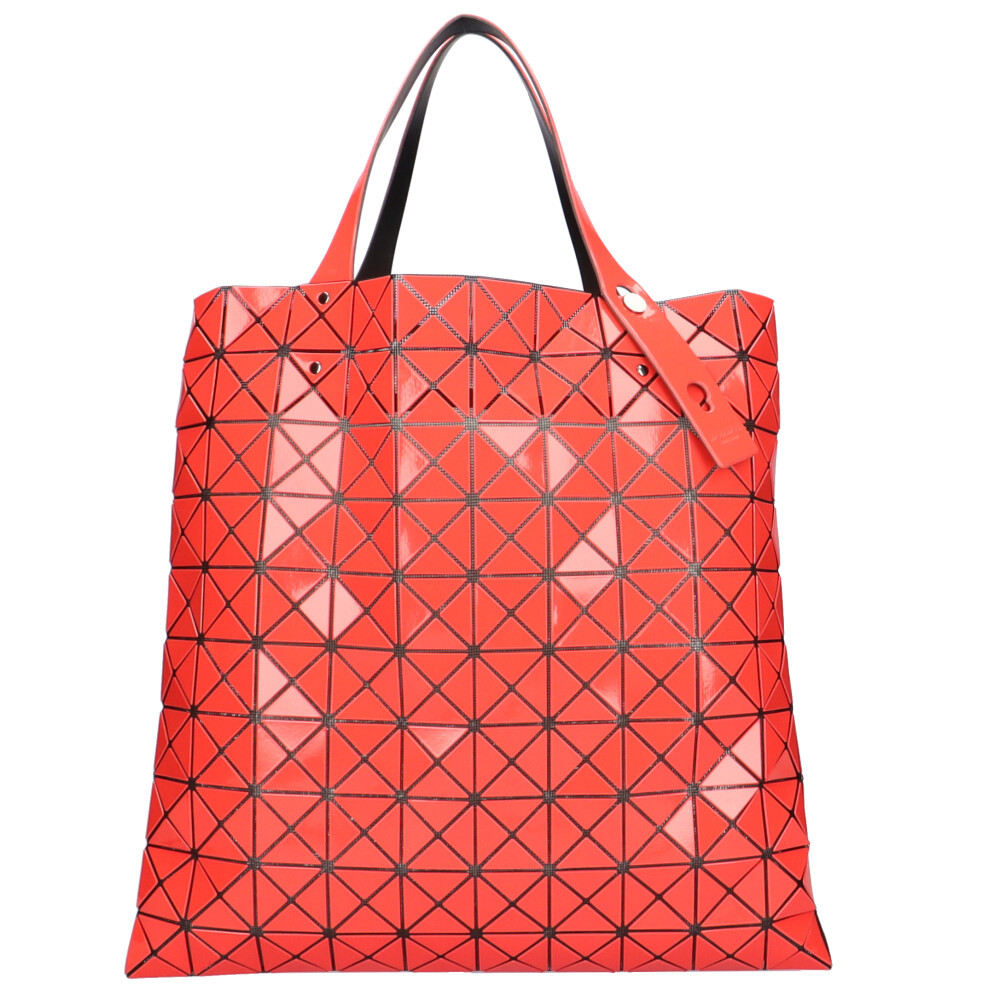 イッセイミヤケ ISSEY MIYAKE BAOBAO トートバッグ PVC オレンジ