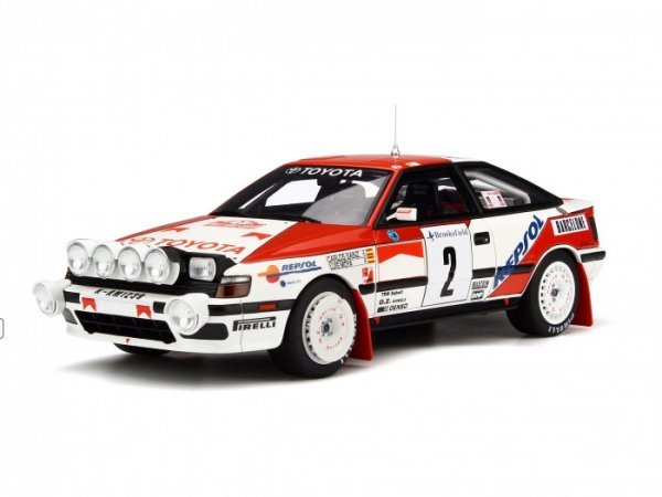 即決◆未開封◆1/18OTTOオットーmobile トヨタToyotaセリカCelica GT-FOUR ST165 モンテカルロ 1991 Winner #2 C.サインツ OT239京商OTM239の画像1