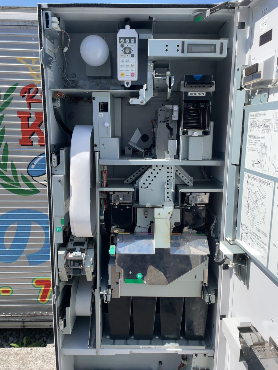 GLORY グローリー 自動券売機 VT-B10 100V 鍵付き 自動販売機 食券