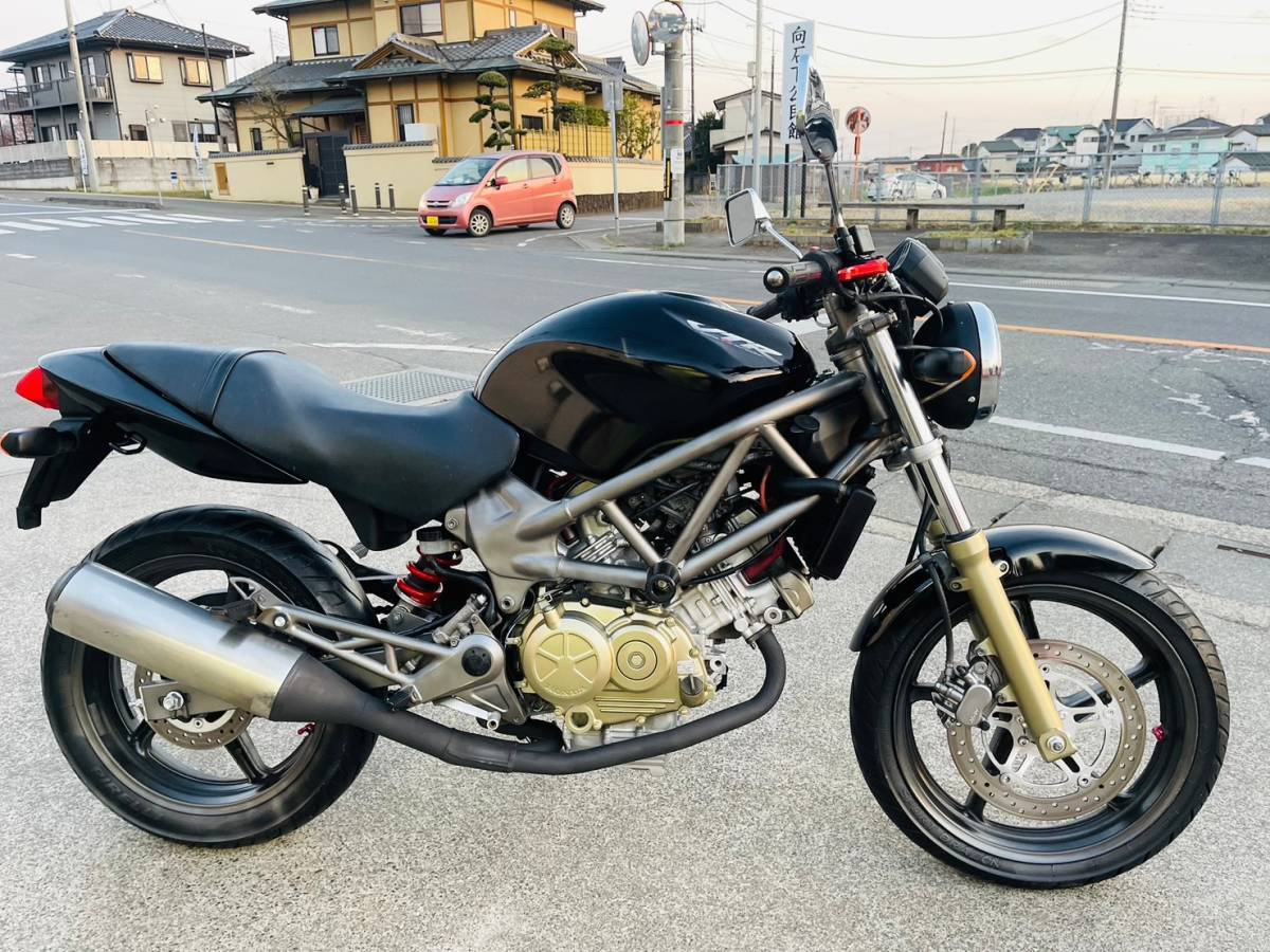  ホンダ VTR250 MC33 黒 19,544km HONDA 再出品 中古車体！動画有！茨城県！ 全国配送可！_画像2