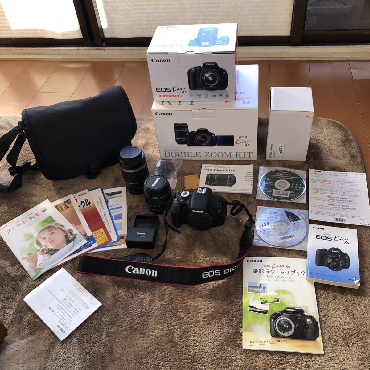 美品】Canon EOS Kiss X5 Wズームキット-