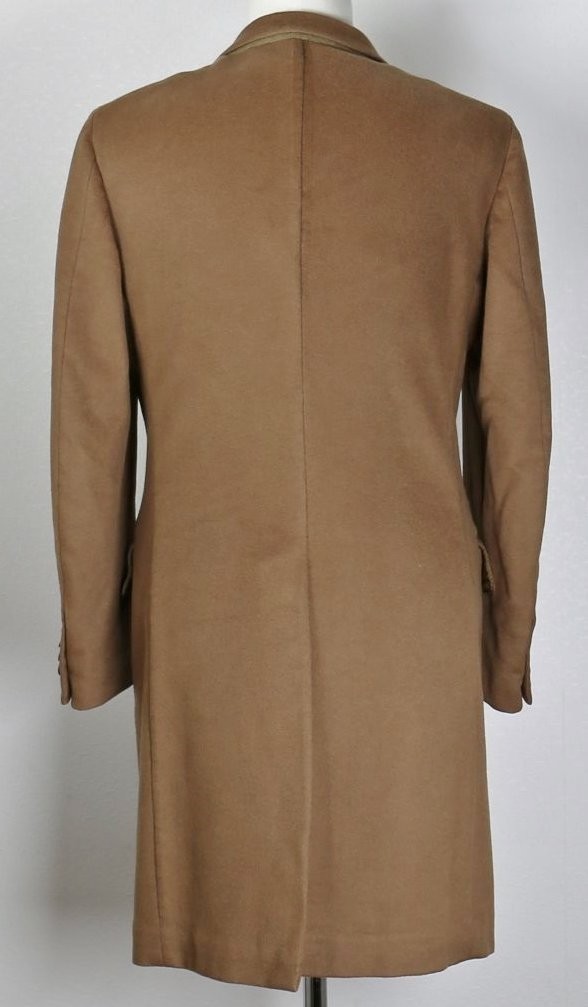 ISAIA NAPOLI イザイア カシミヤ チェスター コート 44 b6443