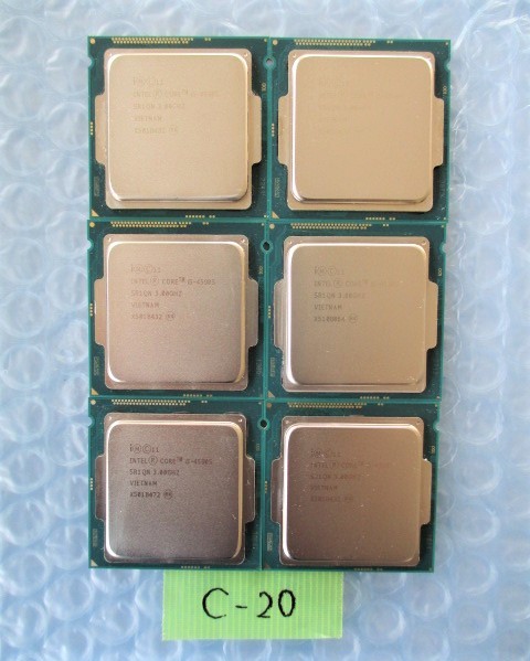 [C-20] ★6個セット★ Intel Core i5-4590S 3.00GHz SR1QN