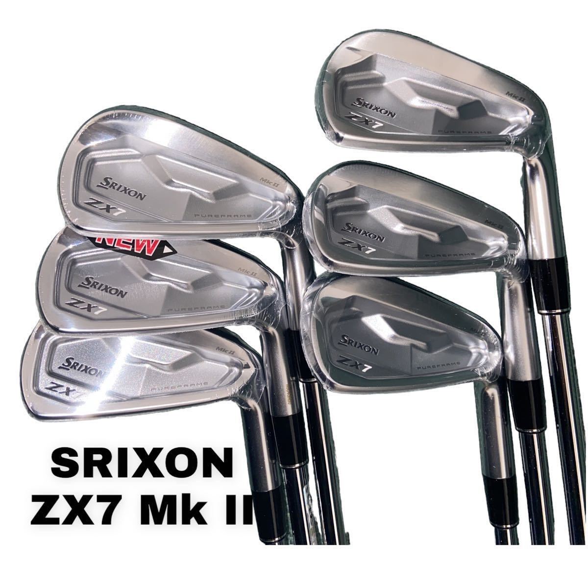 SRIXON スリクソン ZX7 Mk II アイアン 5-P 6本セット Dynamic Gold 