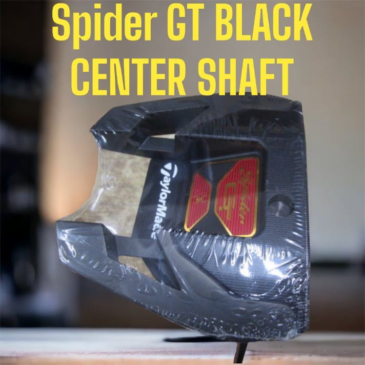 大勧め Spider ブラック GT ゴルフ BLACK パター TM2 CENTER SHAFT