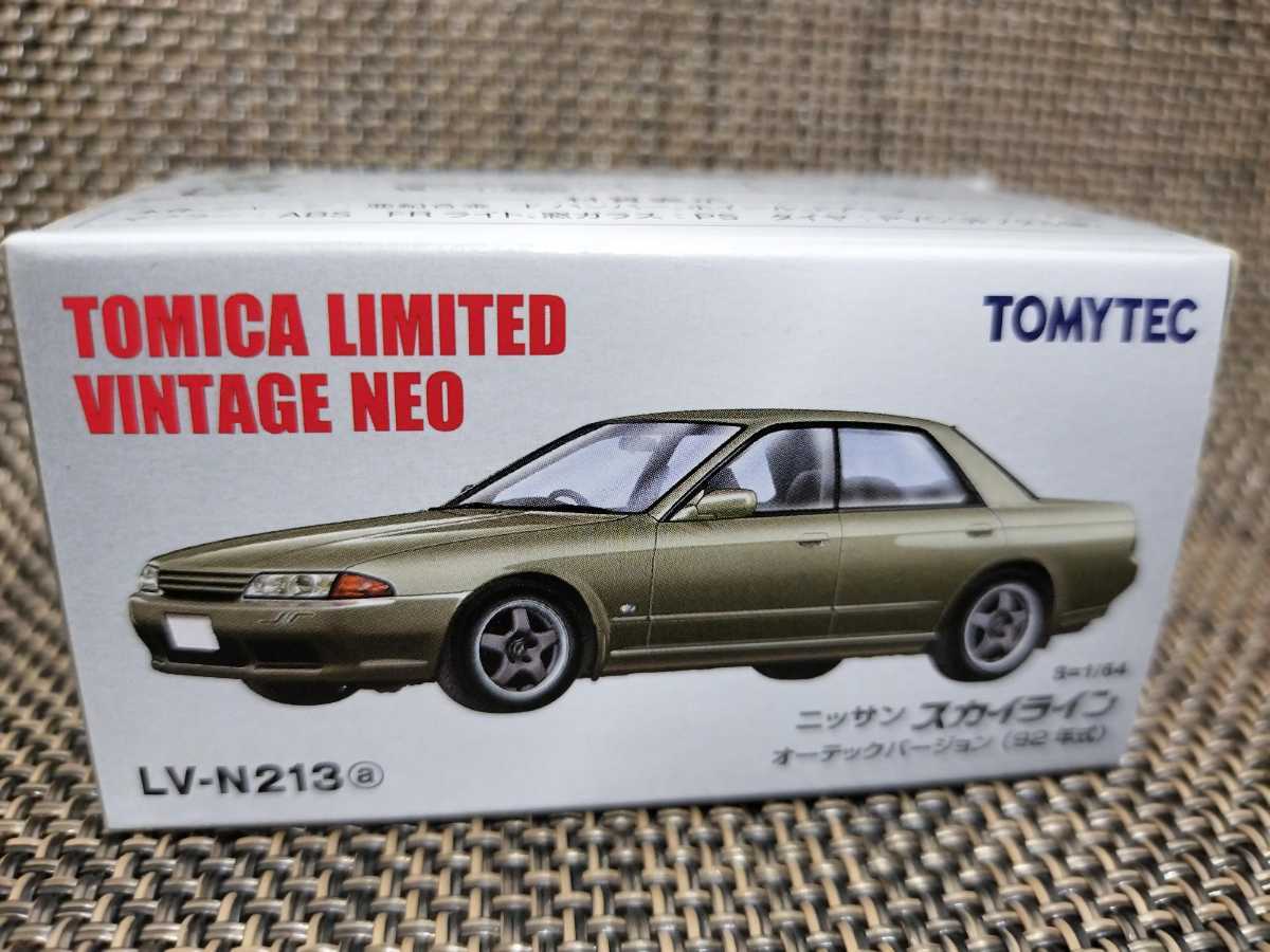 【送料220円〜】未開封 トミカリミテッド ヴィンテージ ネオ ニッサン スカイライン オーテックバージョン（92年式）TOMYTECの画像1