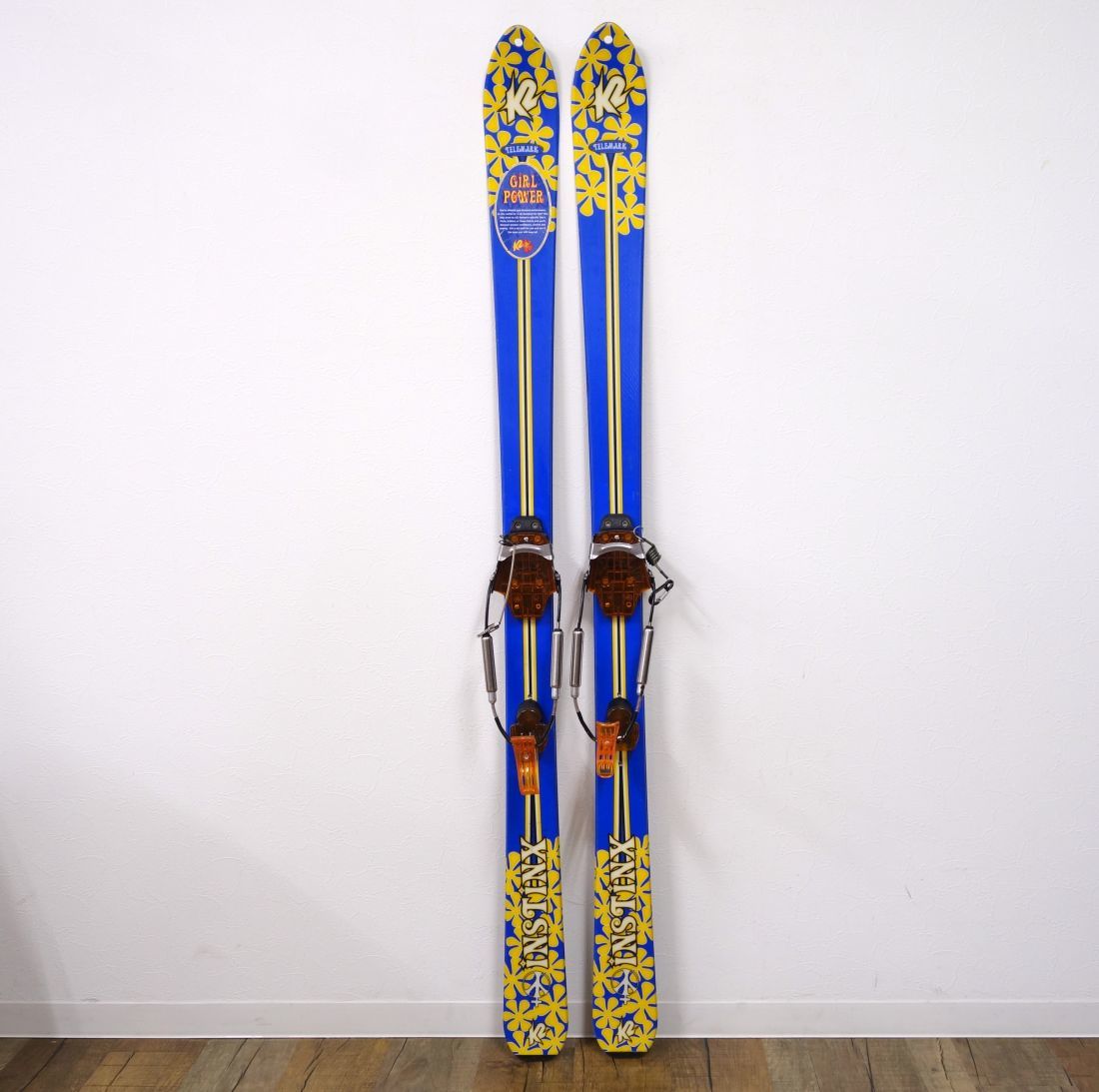 ケーツー K2 テレマーク スキー GIRL POWER Instinx 162cm 75ｍｍ インスティンクス ビンディング G3 タルガ スキー cg02dt-rk26y02321