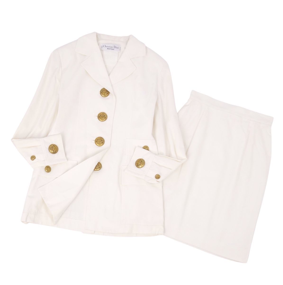 スカート 美品 Vintage クリスチャンディオール Christian Dior スーツ