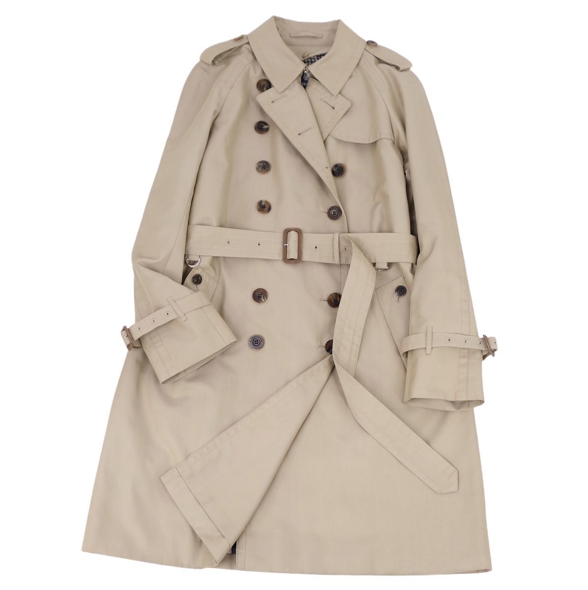 59%以上節約 美品 アクアスキュータム Aquascutum コート トレンチ