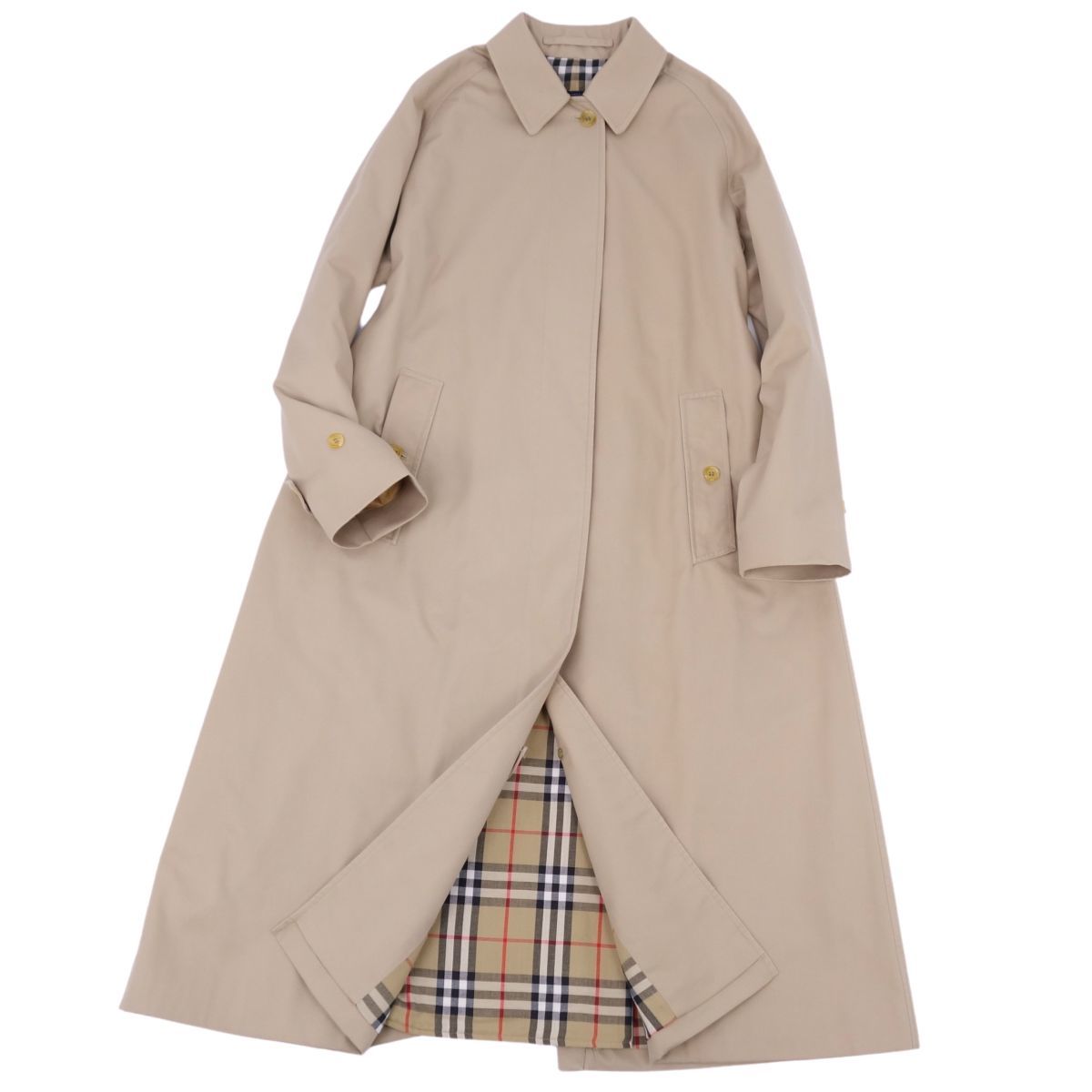 美品 Vintage バーバリー Burberrys 一枚袖 ステンカラーコート バルマ