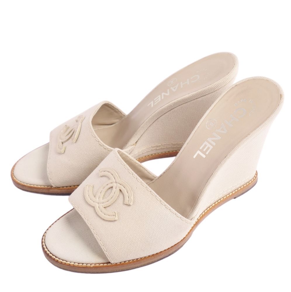 60%OFF】 お〜じ シャネルのサンダル ミュール - www.huberwinery.com