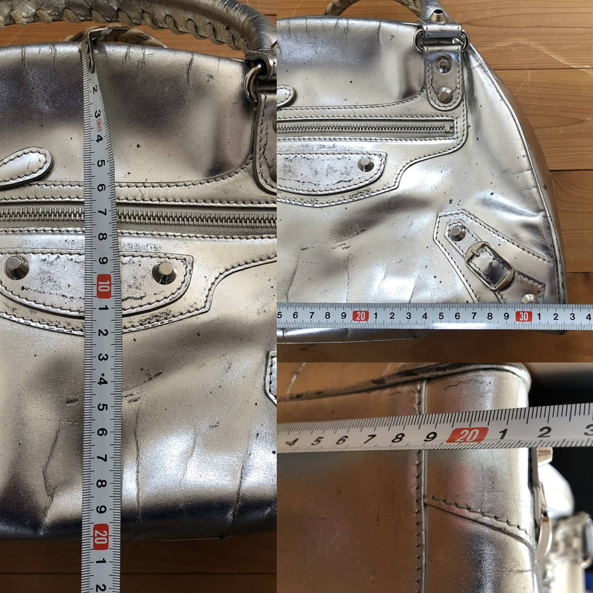 ヤフオク! - 【超希少】BALENCIAGA バレンシアガ ボストンバ...