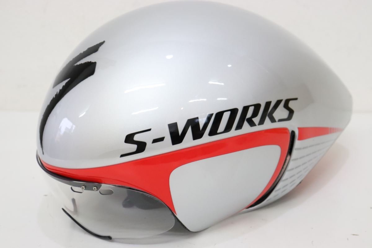 ★SPECIALIZED スペシャライズド S-WORKS TT ヘルメット MD/LGサイズ 54-60cm 美品の画像2