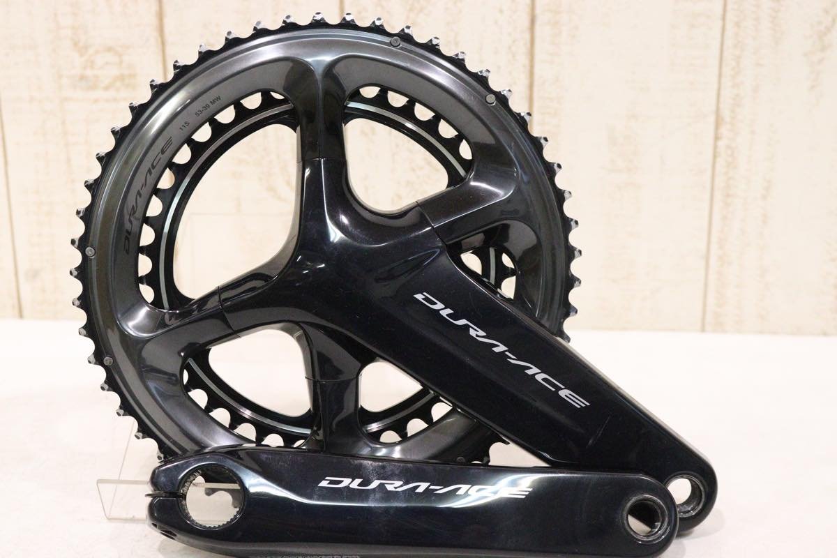 ★SHIMANO シマノ FC-R9100 DURA-ACE 175mm 53/39T 2x11s クランクセット BCD:110mm