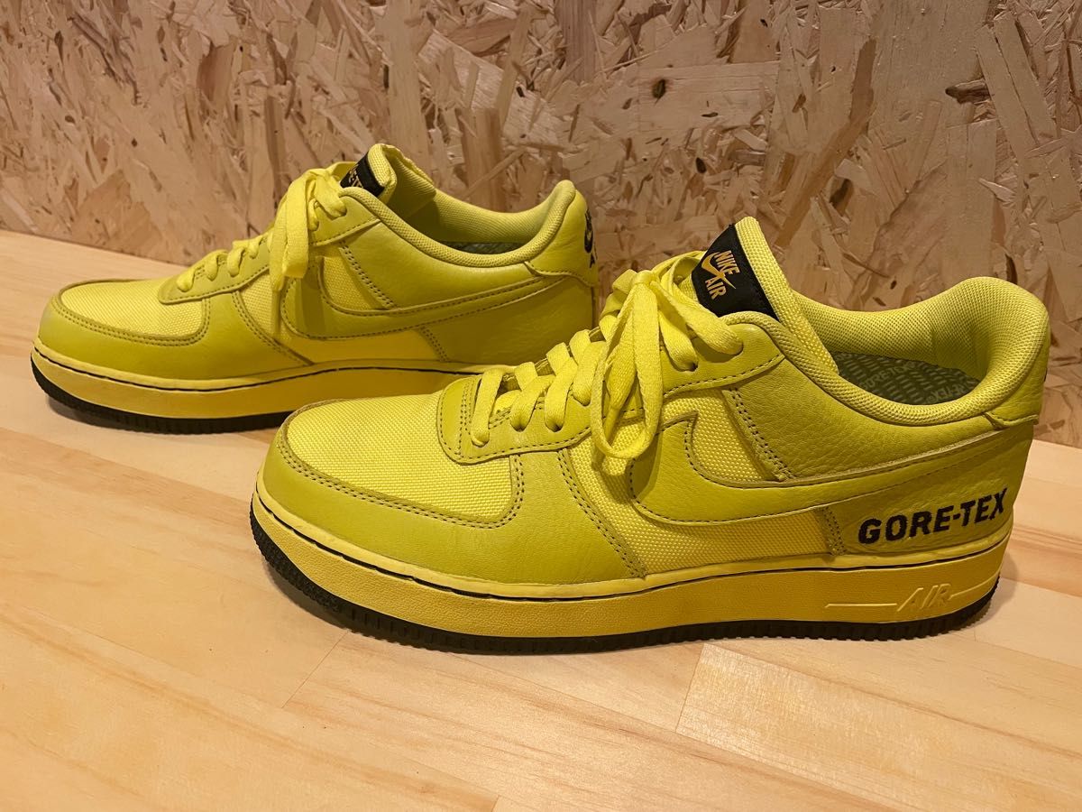 Nike Air Force 1 Gore-Tex ナイキ エアフォース1 ゴアテックス ダイナミックイエロー 希少！！27cm