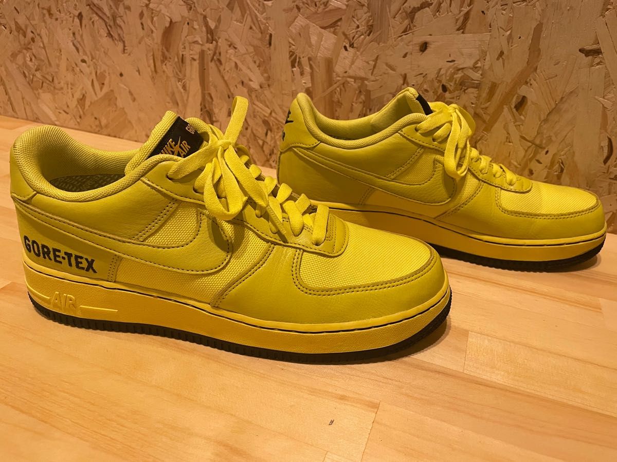 Nike Air Force 1 Gore-Tex ナイキ エアフォース1 ゴアテックス ダイナミックイエロー 希少！！27cm