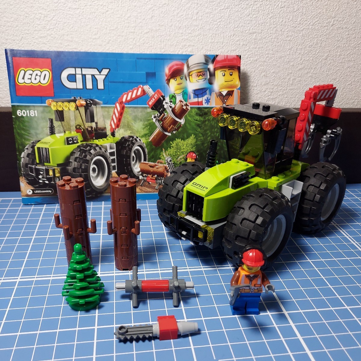 Yahoo!オークション - LEGO CITY パワフル トラクター 60181 美品...