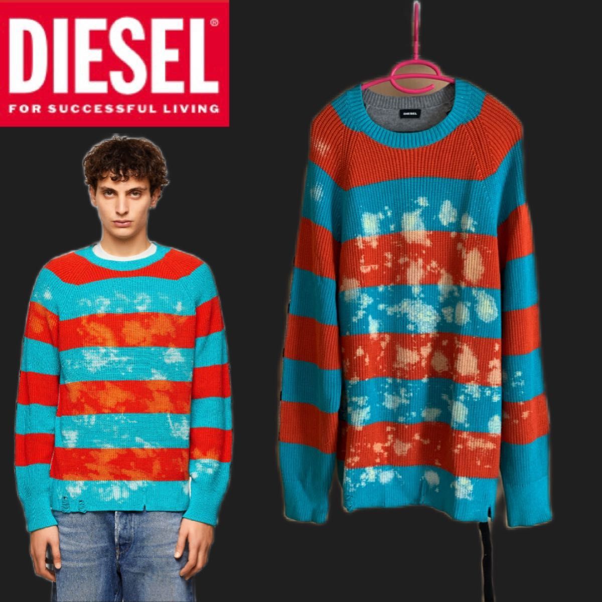 希少商品】2021SS DIESEL K-JASPER コットンニット サイズXL
