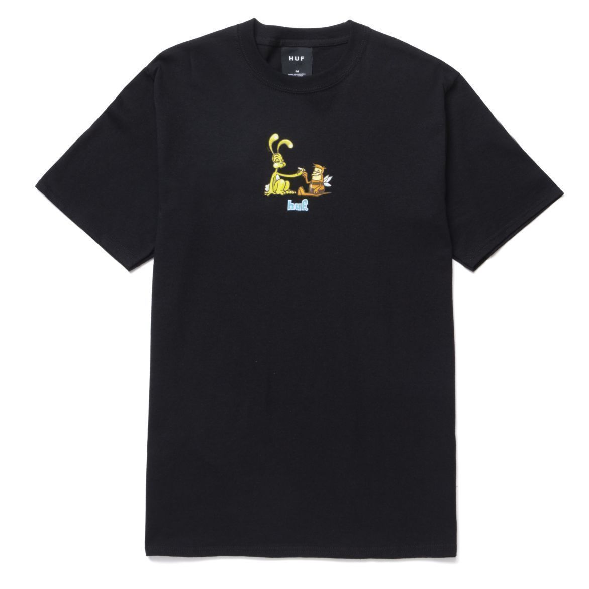HUF Best Friends T-Shirt Black S Tシャツ_画像1