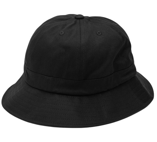 Volcom Swirley Bucket Hat Black バケットハット_画像2