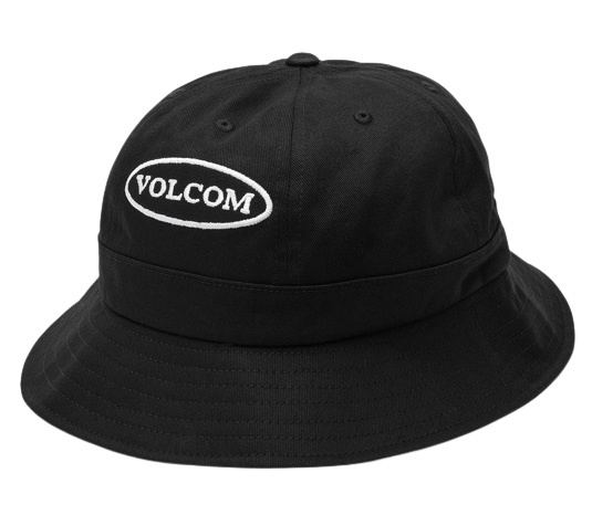 Volcom Swirley Bucket Hat Black バケットハット_画像1