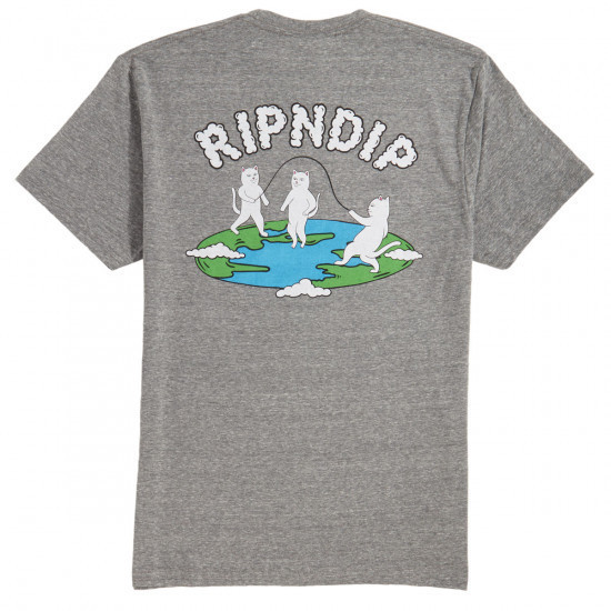 Ripndip Flat T-Shirt Ash Heather L Tシャツ_画像1