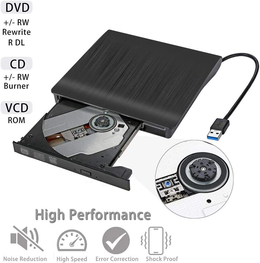 Explopur USB 3.0 pop up мобильный установленный снаружи DVD-RW портативный Drive 