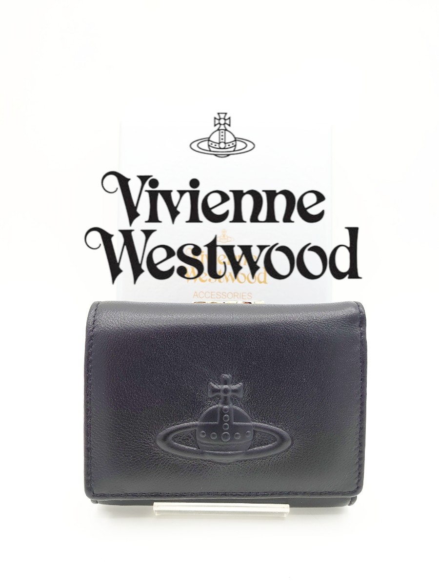 新品】vivienne westwood ヴィヴィアン・ウエストウッド 三つ折り財布