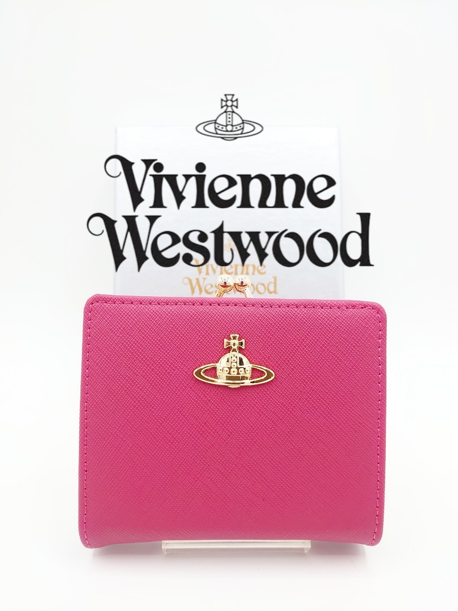 Vivienne Westwood ヴィヴィアンウエストウッド 二つ折り財布 がま口