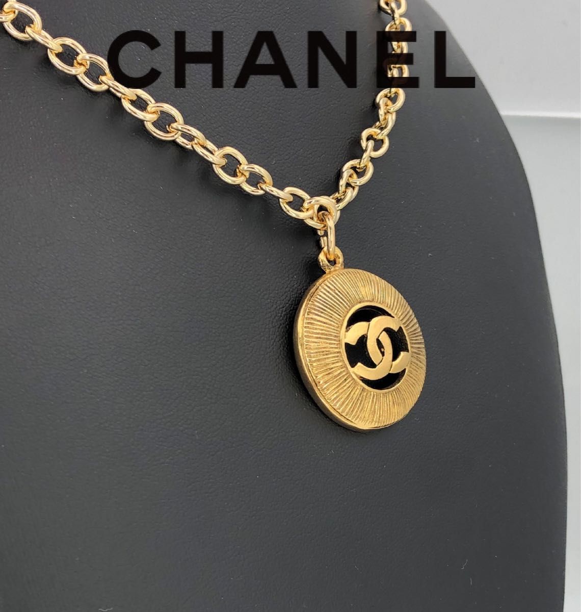 CHANEL シャネル　ココマーク ネックレストップ　GP ゴールド ヴィンテージ230967178-210