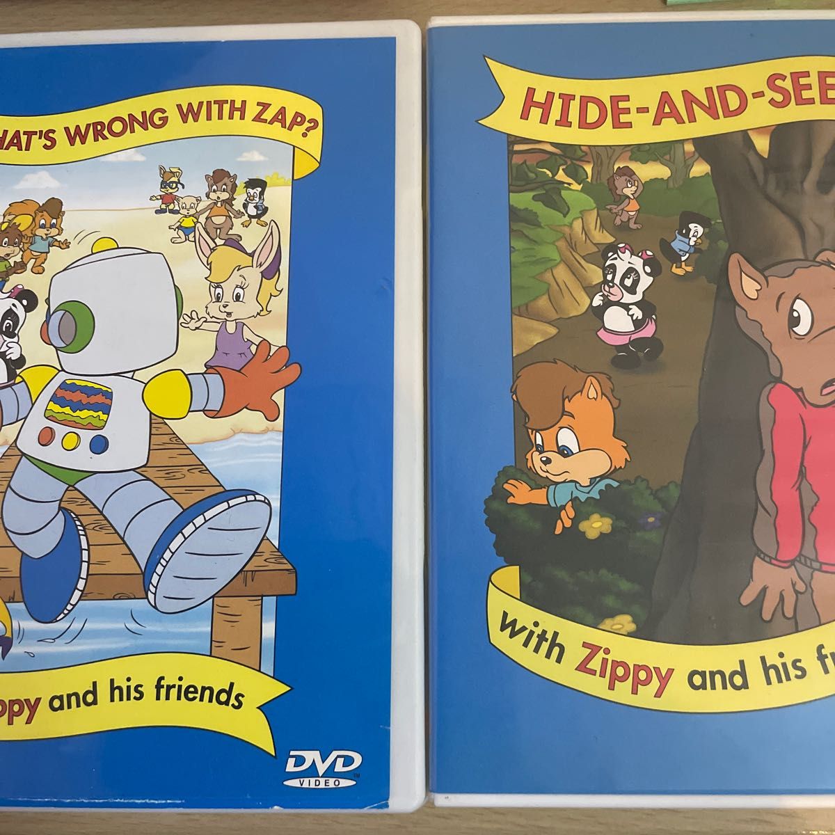 Zippy and his friends 2枚セット what's wrong with zap とHide Zippy and his friends 2枚セット what's wrong with zap とHide