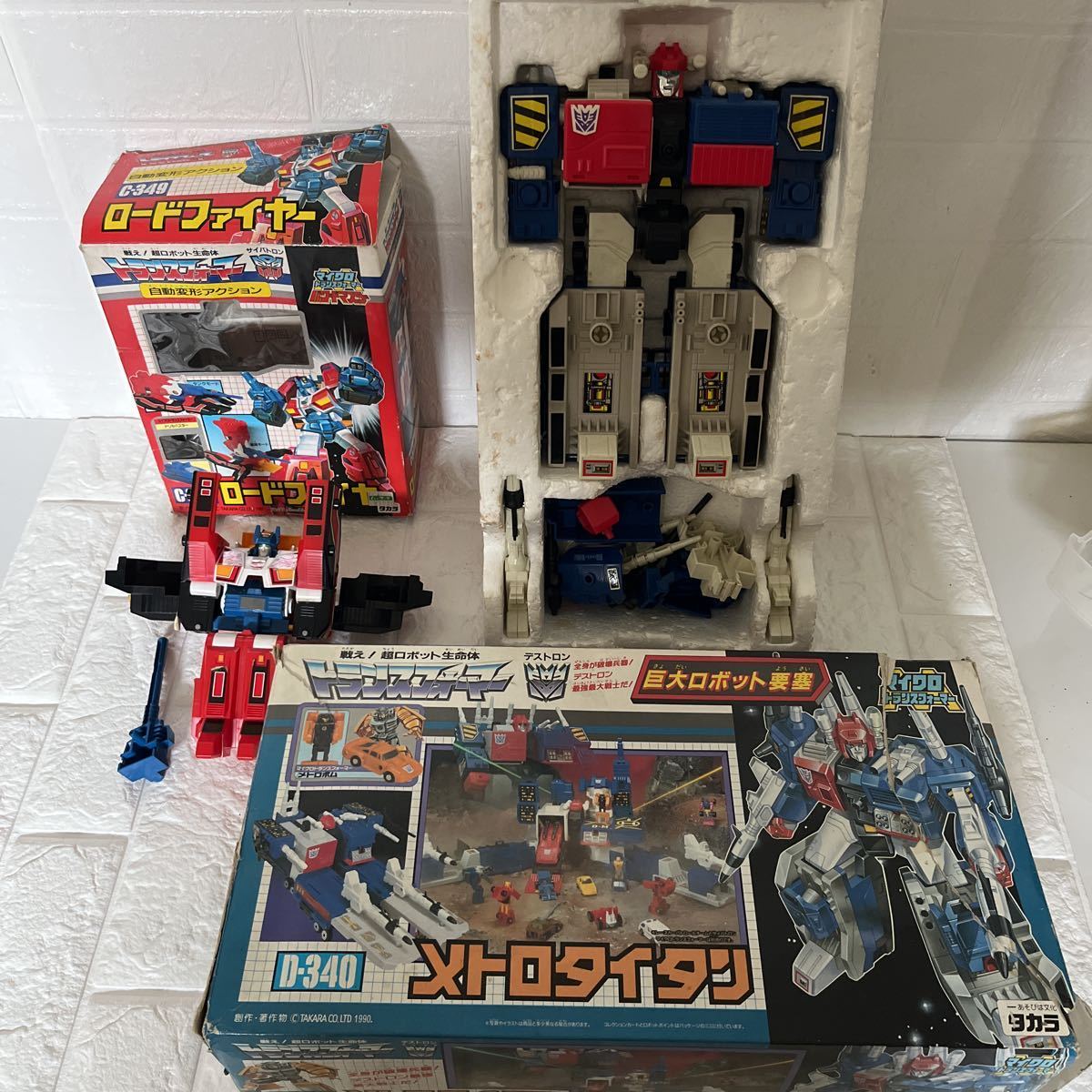 Yahoo!オークション - 当時物 タカラ トランスフォーマーメトロ