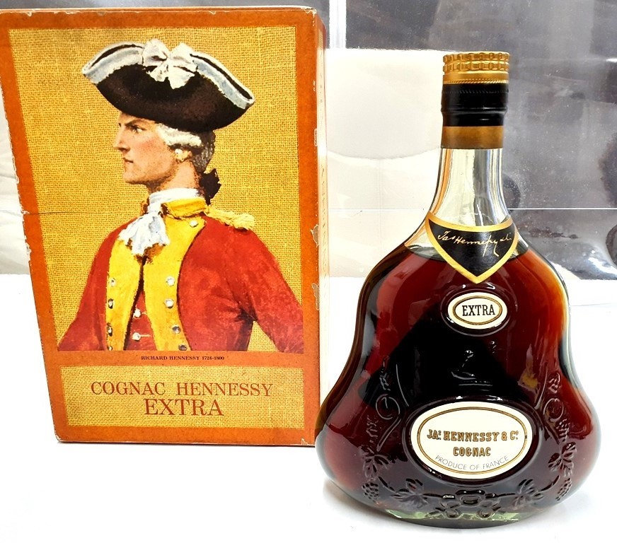 ノークレー】 ☆古酒 JAs.Hennessy ジャズヘネシー エクストラ 金