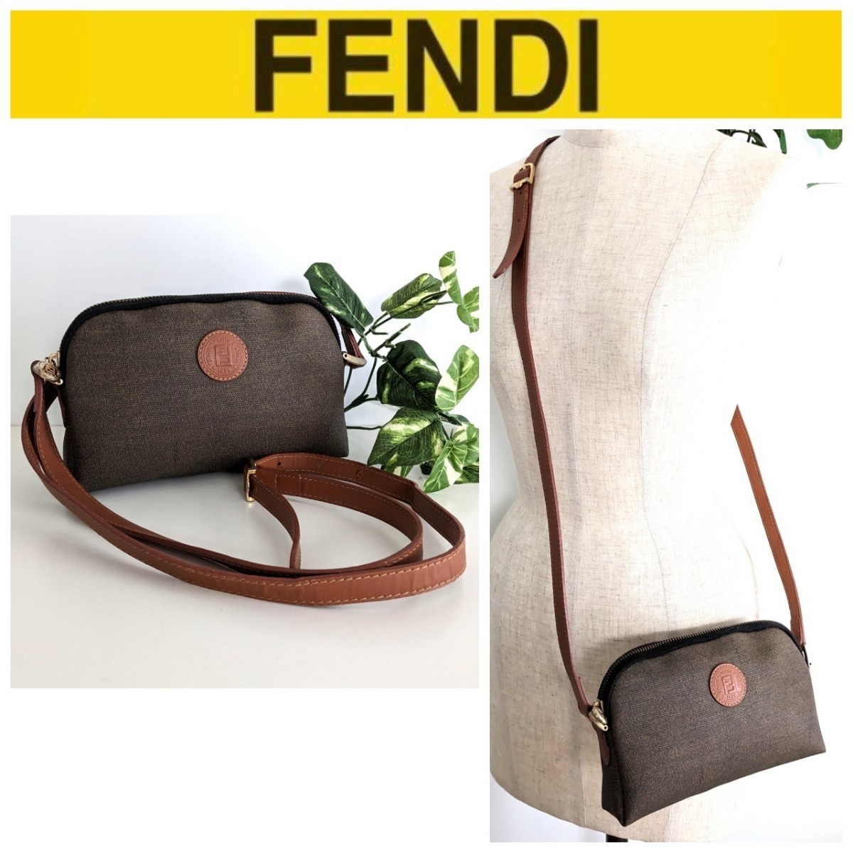 美品 h-c133 FENDI ミニバッグ ダミエグラフィット3D オールドフェンディ ルイヴィトン ヴィンテージ ショルダーバッグ モジュラブルポーチ クロスボディバッグ メンズ 鞄 サコッシュ ショルダーバッグ ポーチ 新品 ポシェット ボディバッグ ポシェット 茶色 レディース メンズ