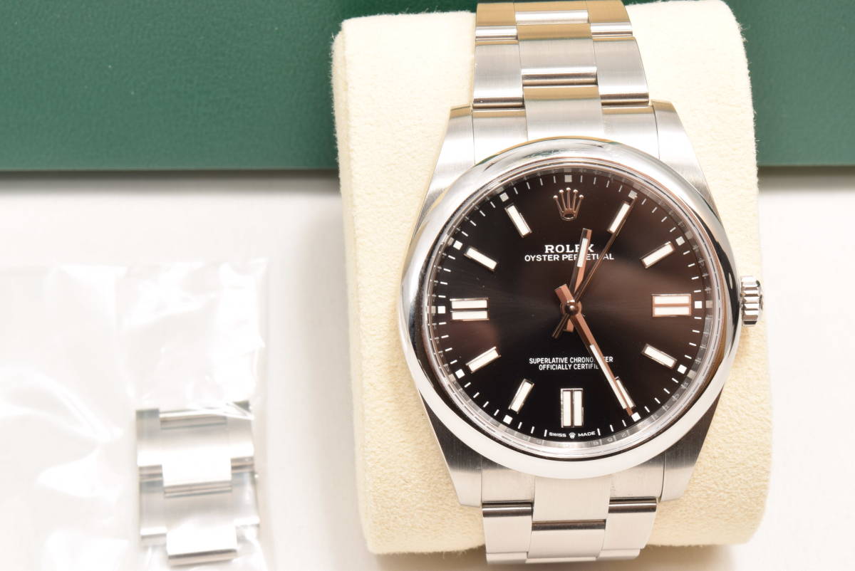  ultimate beautiful goods ROLEX Rolex oyster Perpetual ref.124300 black 