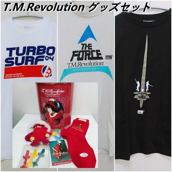 T.M.Revolution Xmas Party Box　Tシャツ　3枚　西川貴教　グッズ　まとめて　TMR　230205-14_画像1