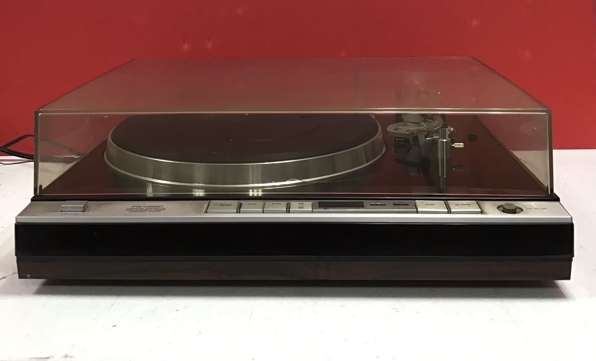 SONY ターンテーブル レコード プレーヤー PS-X65C